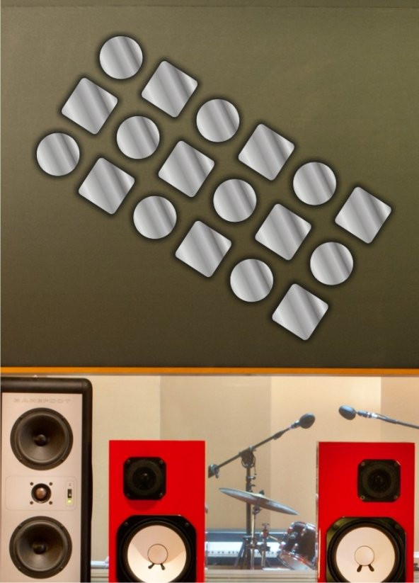 M3 Decorium Geometriks Dekoratif Ayna ürün görseli 1