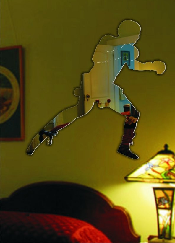 M3 Decorium Boksör Dekoratif Ayna ürün görseli 1