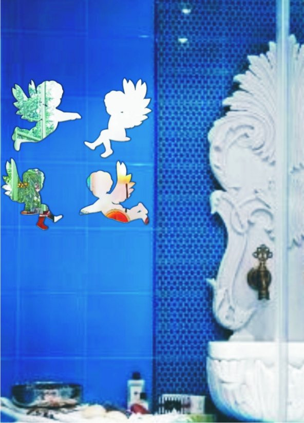 M3 Decorium Melekler Dekoratif Ayna ürün görseli 1