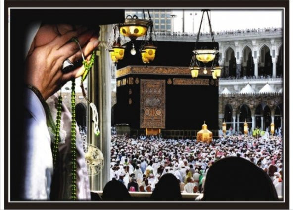 70x100cm Kabe-i Muazzama Poster Tablo ürün görseli 1