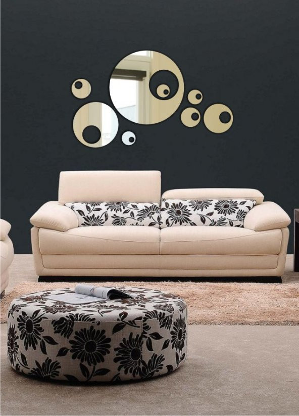 M3 Decorium Eyes Daireler Dekoratif Ayna ürün görseli 1