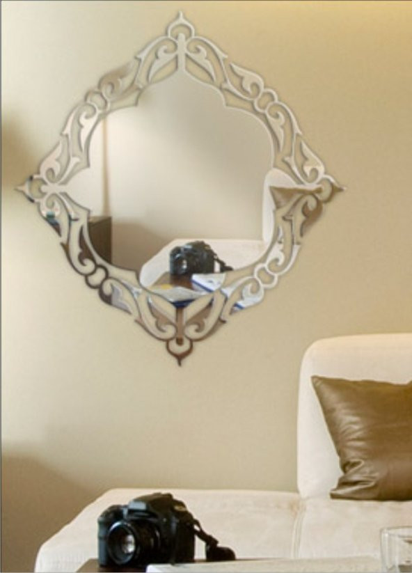 M3 Decorium Fas Motifi veya Kilim Motifi Dekoratif Ayna ürün görseli 1