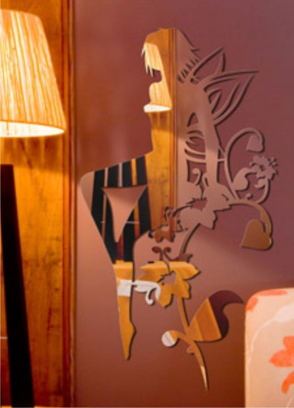 M3 Decorium Rüya Kızı Dekoratif Ayna ürün görseli 1