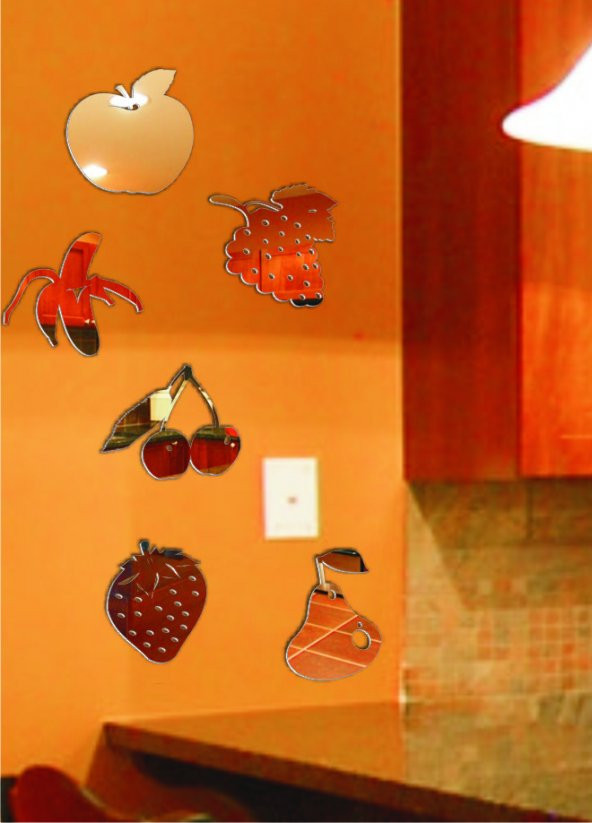 M3 Decorium Meyveler Dekoratif Ayna ürün görseli 1