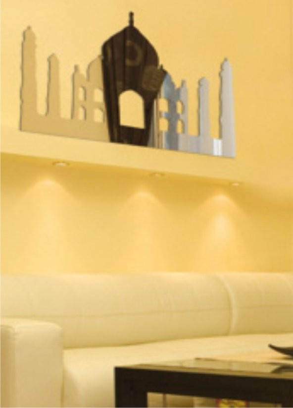 M3 Decorium Kubbe Taç Mahal Dekoratif Ayna ürün görseli 1