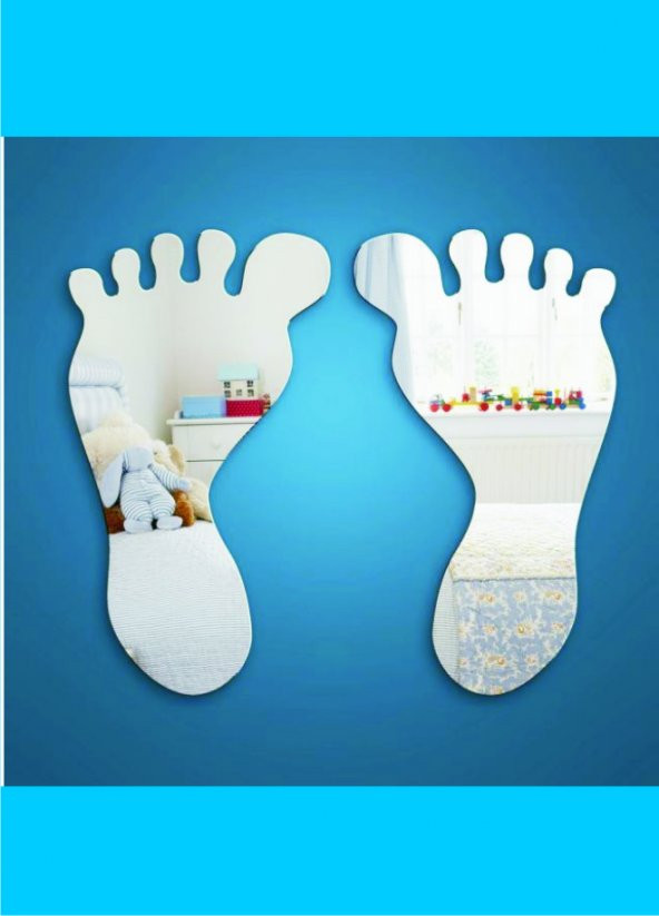 M3 Decorium Foots Dekoratif Ayna ürün görseli 1