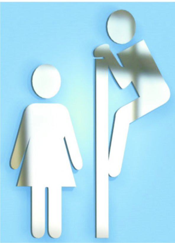 M3 Decorium WC Dekoratif Ayna ürün görseli 1