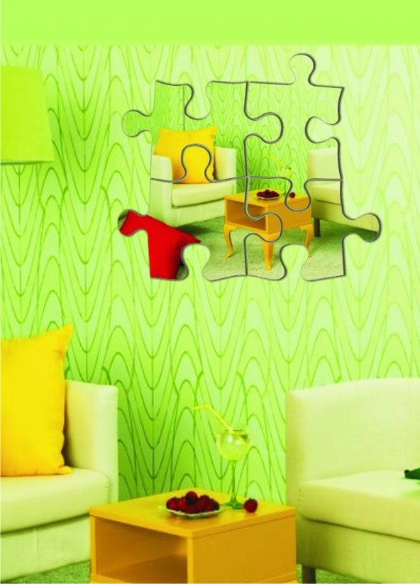 M3 Decorium Puzzle Dekoratif Ayna ürün görseli 1