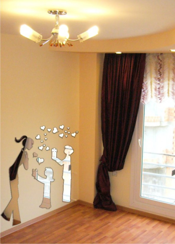 M3 Decorium Anne ve Çocukları Dekoratif Ayna ürün görseli 1