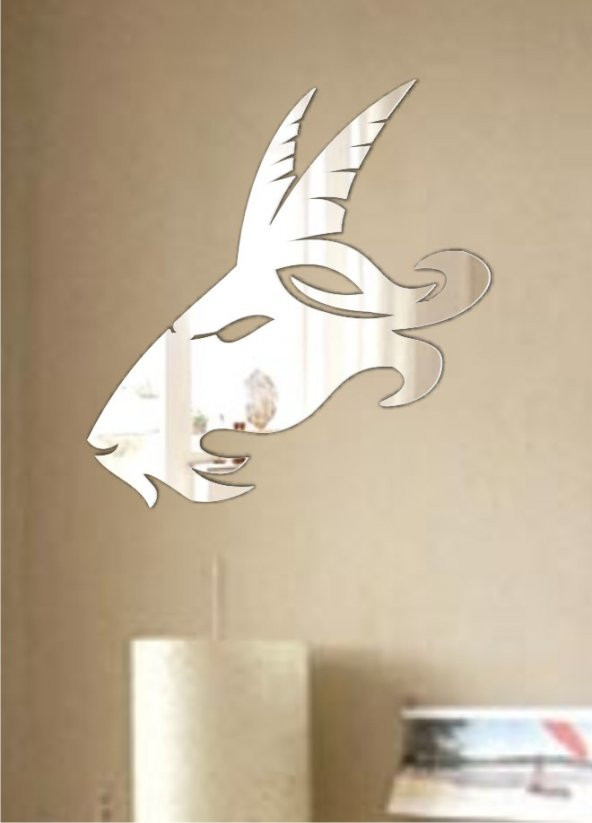 M3 Decorium Oğlak Burcu Dekoratif Ayna ürün görseli 1