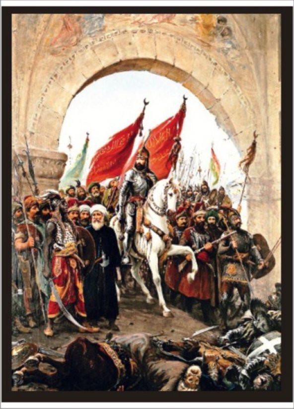 70x100cm İstanbulun Fethi Poster Tablo ürün görseli 1
