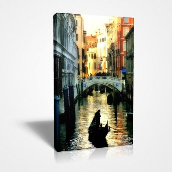 Venedik Köprülü Canvas Tablo ürün görseli 1