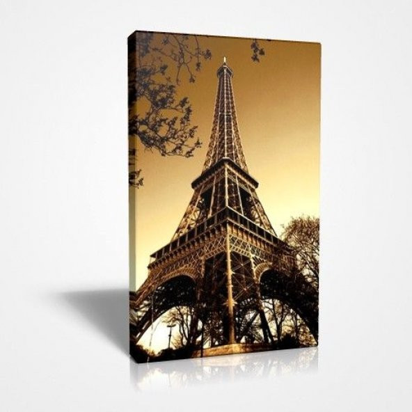 Paris Eyfel Kulesi Kanvas Tablo ürün görseli 1