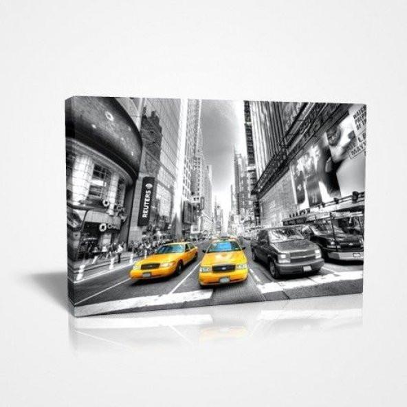 Newyork Taxi Kanvas Tablo ürün görseli 1
