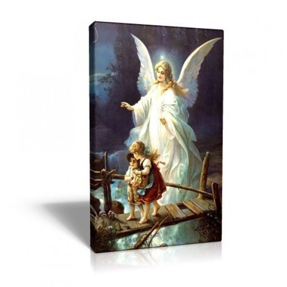 45x30 cm Angel Melek Kanvas Canvas Kumaş Tablo ürün görseli 1