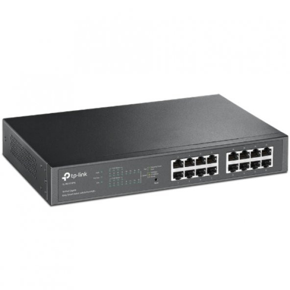 TP-Link TL-SG1016PE 16Port Gigabit Switch(8P POE+) - Resim 2