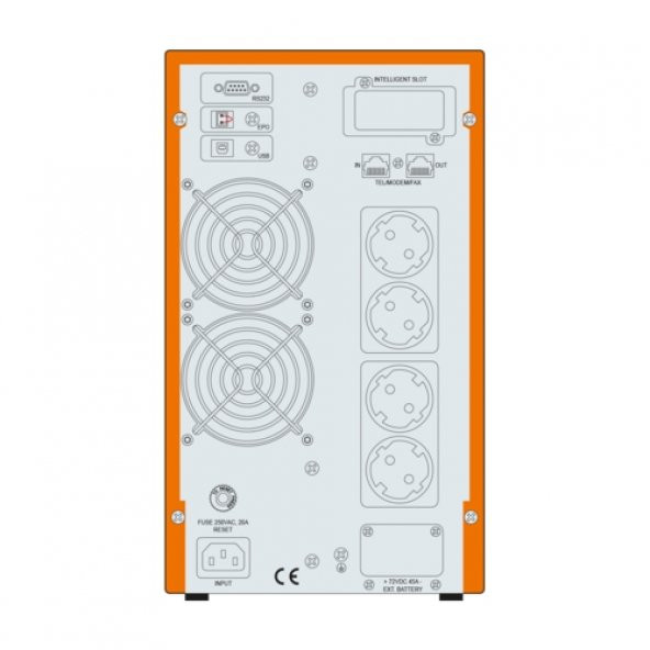 MAKELSAN P.PACK 3KVA (6x 7AH) 5-10dk ONLINE - Resim 2