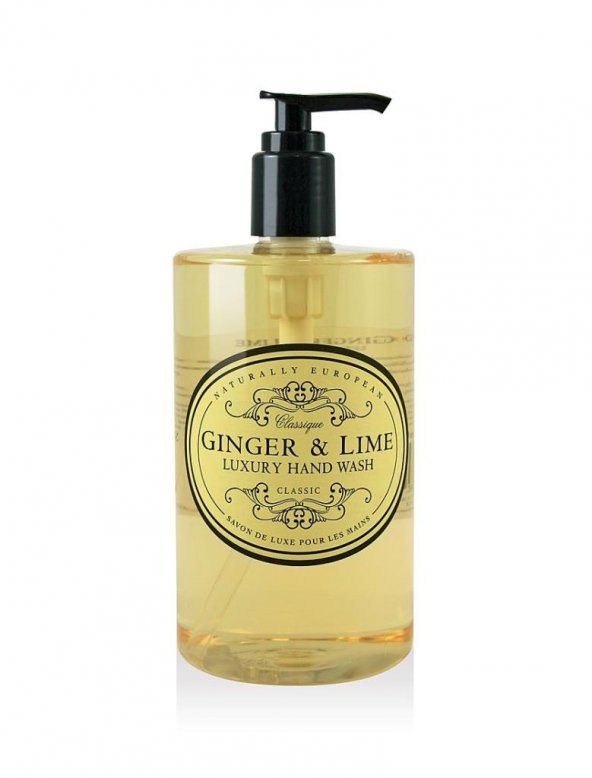 Naturally European Ginger & Lime Hand Wash 500 ml ürün görseli 1
