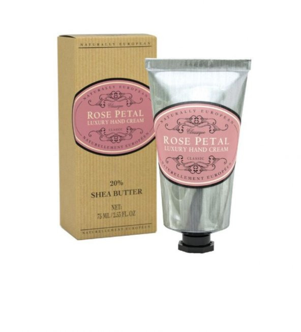 Naturally European Rose Petal Hand Cream 75 ml ürün görseli 1