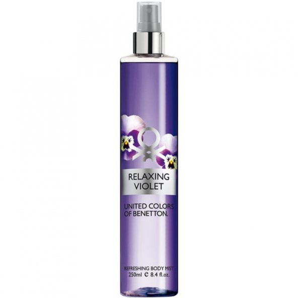 Benetton Relaxıng Violet Refreshing Body Mist 250 ml ürün görseli 1