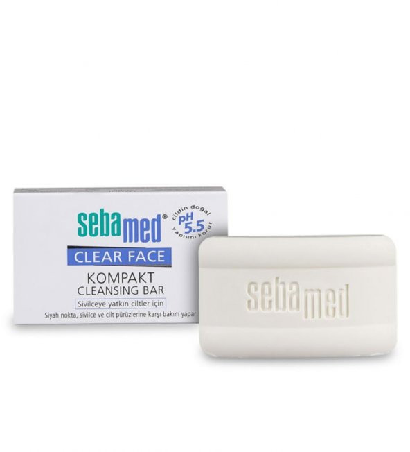 Sebamed Clear Face Kompakt sabun 100 gr ürün görseli 1