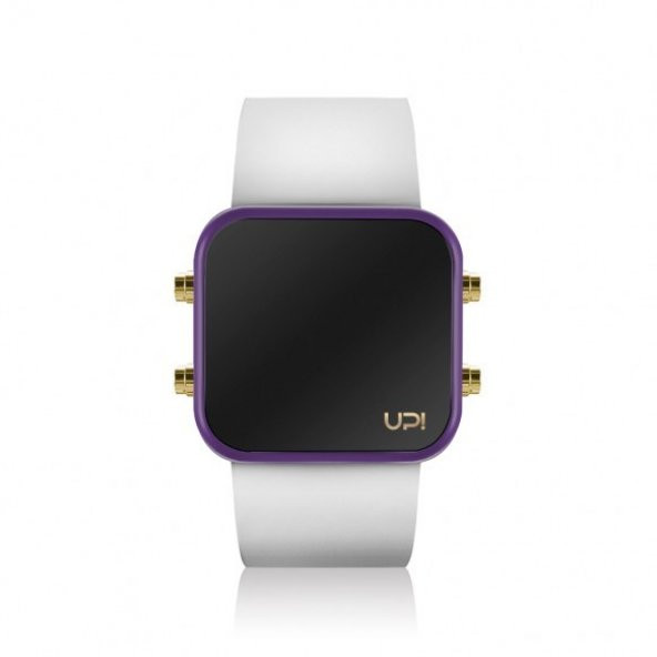 UPWATCH LED MINI GOLD PURPLE WHITE UNİSEX KOL SAATİ ürün görseli 1