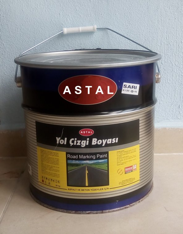 YOL ÇİZGİ Boyası ,20 Kg , TSE BELGELİ, ASFALT ve BETON BOYASI ürün görseli 1