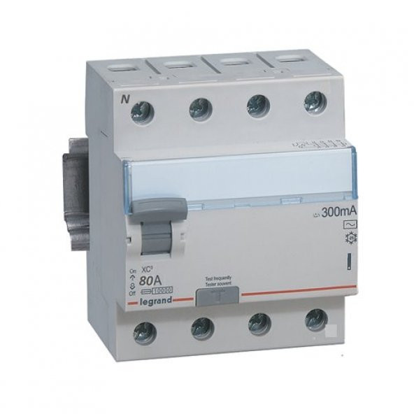 Legrand 4X80 Amper 300 Ma Kaçak Akım Rölesi 411667 ürün görseli 1