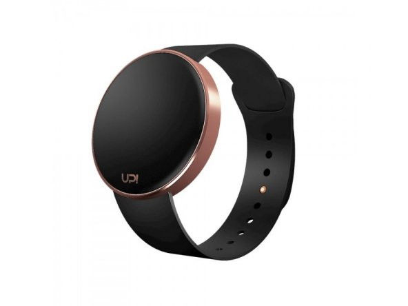 UPWATCH ROUND MATTE ROSE/BLACK UNİSEX KOL SAATİ ürün görseli 1