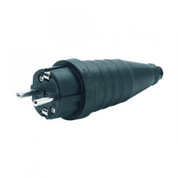 Schneider Kauçuk Topraklı Erkek Fiş 3201-301-0300 ürün görseli 1