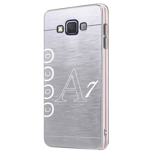 FitCase Samsung Galaxy A7 (A700) Metal TPU Arka Kapak Füme ürün görseli 1
