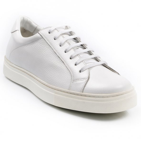 De Marchi Beyaz Sneakers Erkek Ayakkabı - Resim 2