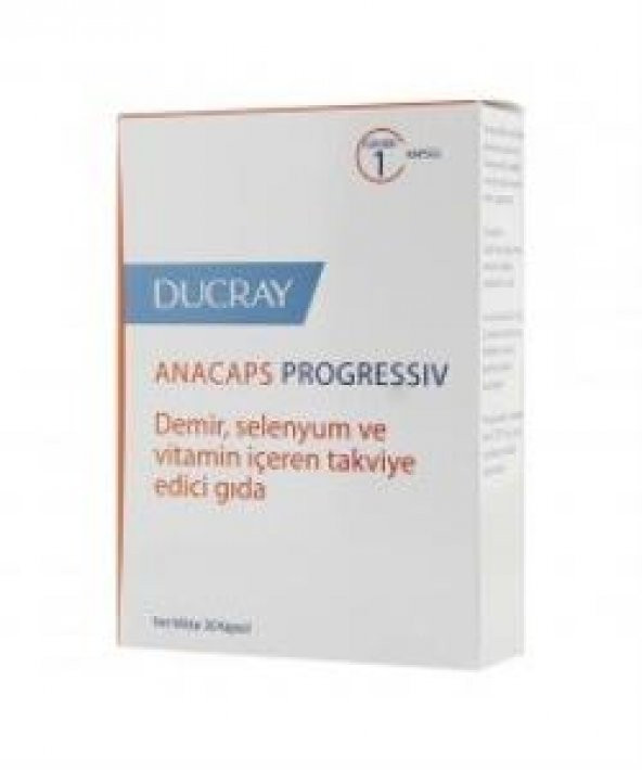 Ducray Anacaps Progressiv 30 Kapsül - Resim 2