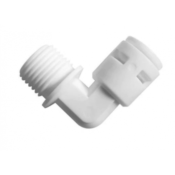 Damlalife Su Arıtma Filtre Dirseği 1/4'' 6 Mm Hortum dişli Quick Bağlantı 6 Adet ürün görseli 1