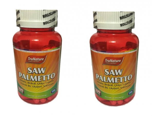 Trunature Saw Palmetto Complex 450 mg 100 Kapsül 2 kutu ürün görseli 1