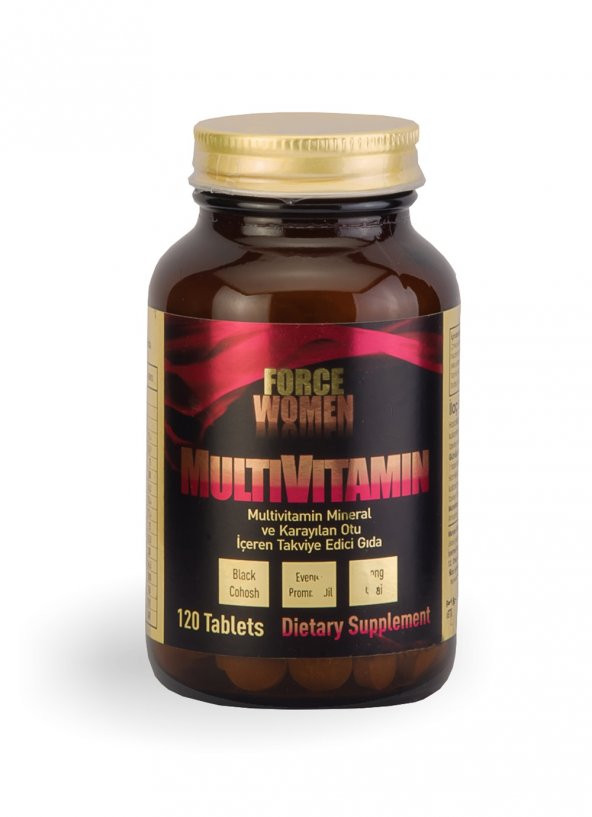 Force Women (Kadın) Multi Vitamin 120 Tablet ürün görseli 1
