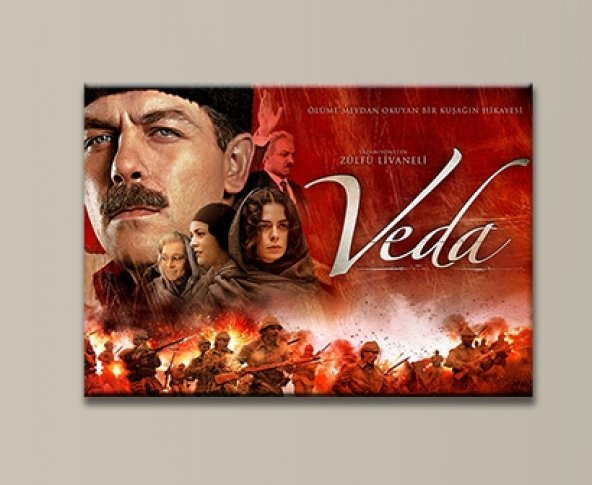 VEDA FİLM AFİŞİ KANVAS TABLO - Resim 2