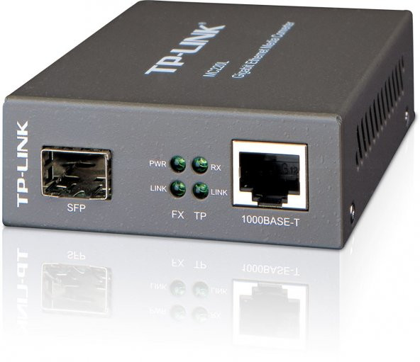 OMADA Gigabit Ethernet Medya Dönüştürücü MC220L ürün görseli 1