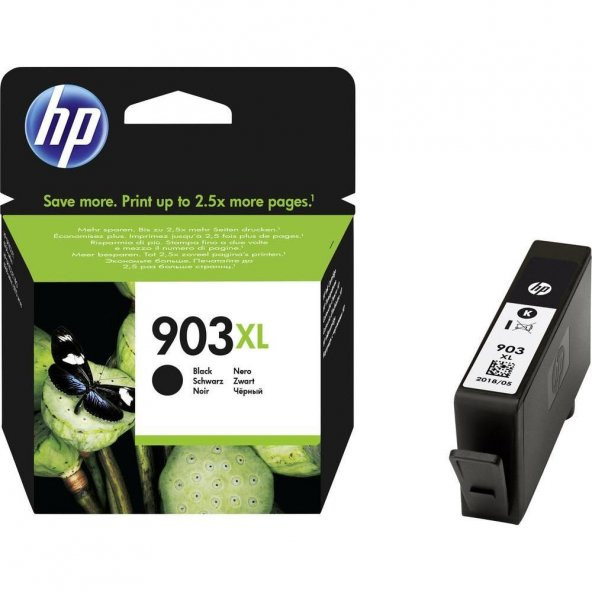 HP No 903Xl Yüksek Kapasiteli Siyah Kartuş T6M15A ürün görseli 1