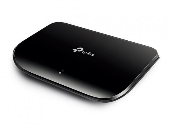 TP-LINK 10/100/1000Mbps 5xPort %50 Güç Tasarruflu Tak Kullan Switch TL-SG1005D ürün görseli 1
