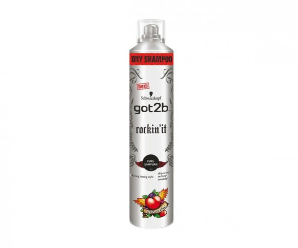 Got2B Rockın It Kuru Şampuan 200 Ml ürün görseli 1