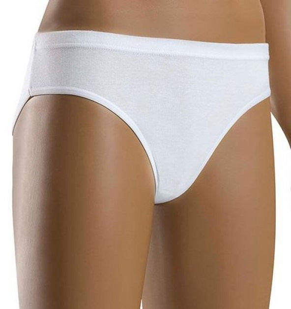 6 lı Paket Şahin Bayan Ribana Bikini Slip Külot 30520 ürün görseli 1