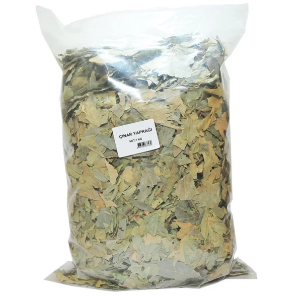 Doğan Baharatçılık Çınar Yaprağı 1Kg Kiloluk Doğal Saf Paket ürün görseli 1