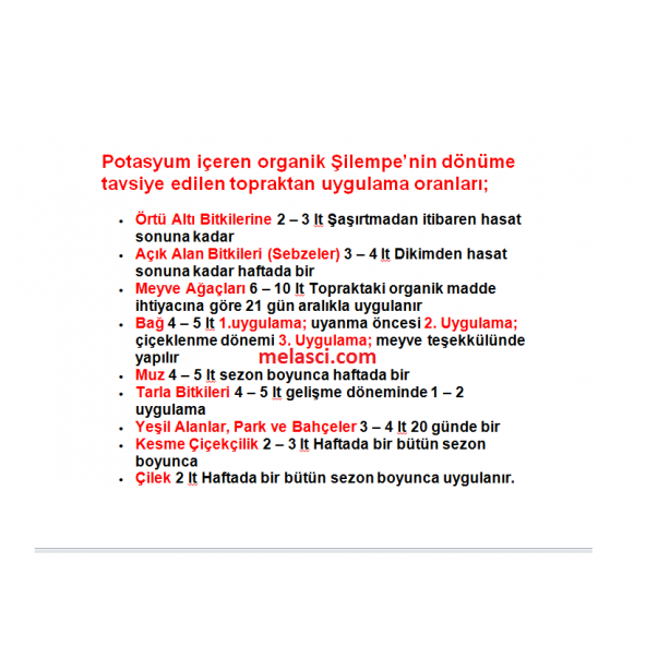 Şilempe 1,4 kg  Tarlaya Bağa Bahçeye Seraya Verim Ve Kalite Arttırıcı - Resim 4