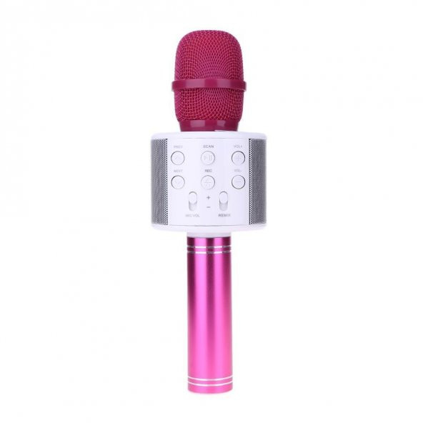 Sihirli Karaoke Mikrofon Bluetooth Sd Card Mikrofonu - Resim 4