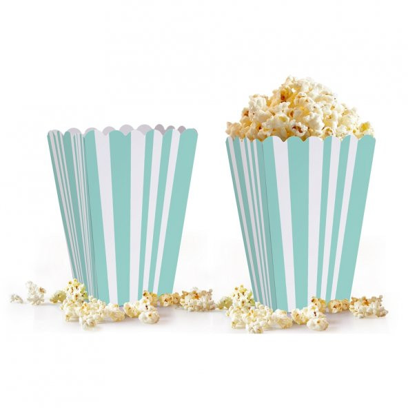 10 adet Sinema ( Popcorn ) Mısır Kutusu - Resim 3