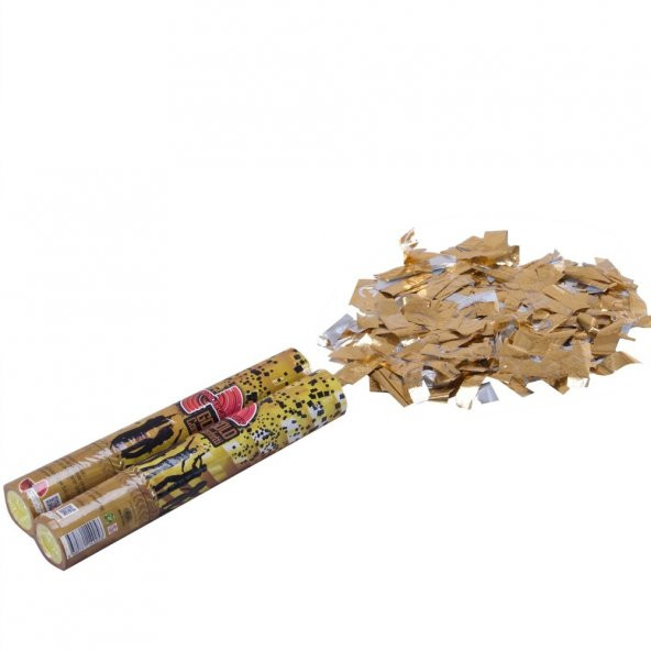 1 adet KİKAJOY Gold-30 cm Altın Renk Konfeti ürün görseli 1