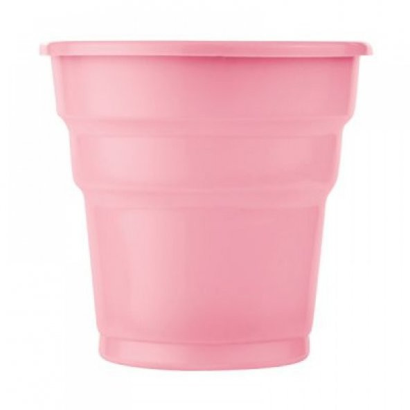 Kikajoy 50 adet Plastik Bardak Pembe ürün görseli 1
