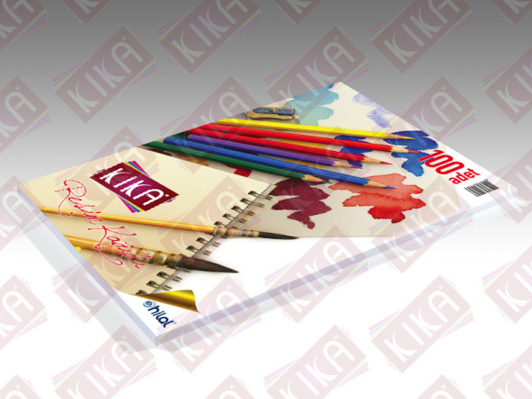 100 adet KİKA RESİM KAĞIDI 50x70 ürün görseli 1