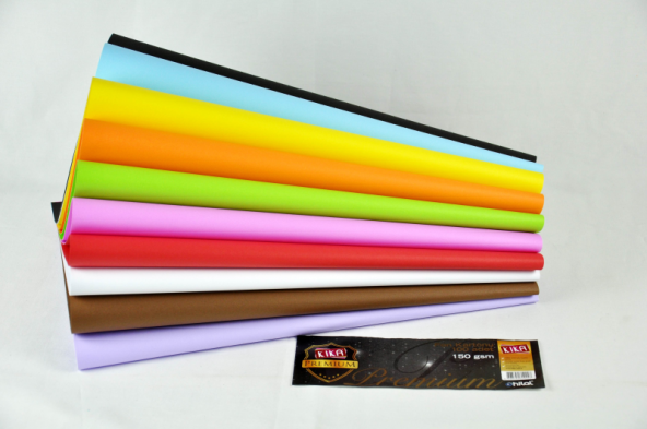 KİKA PREMIUM FON KARTONU 50x70 150 GRAM 100 ADET ürün görseli 1